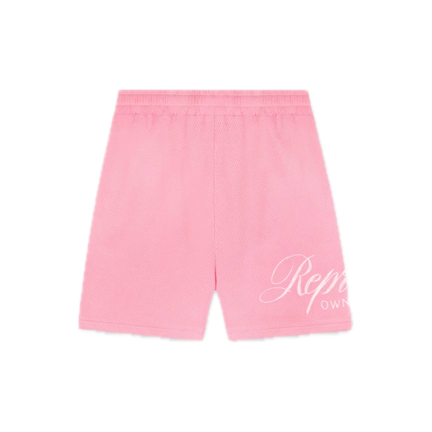Represent Owners Club Script Mesh Shorts Pink