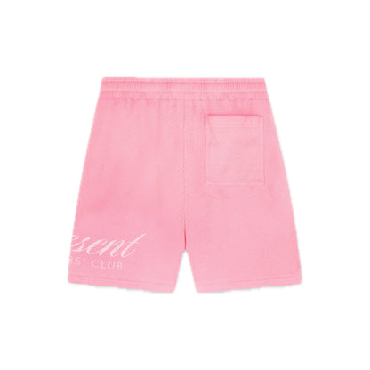 Represent Owners Club Script Mesh Shorts Pink