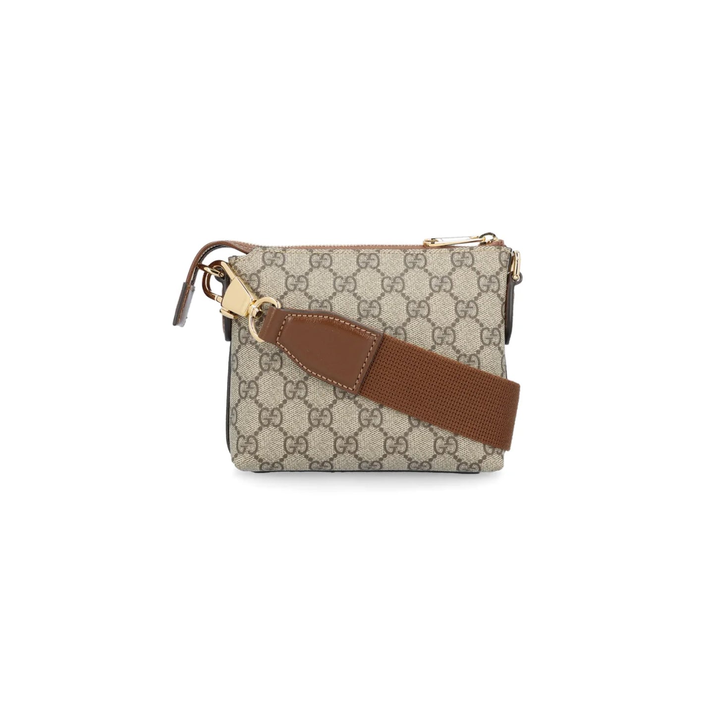 Gucci GG Supreme Zipped Messenger Bag