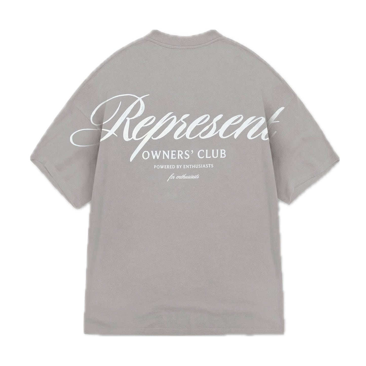 Represent Owners Club Script Tee Slate