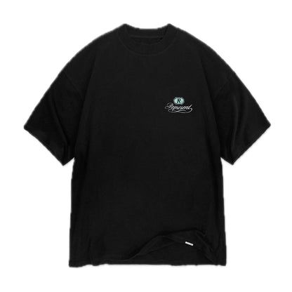 Represent Grand Vintage Hand Drawn Tee Jet Black