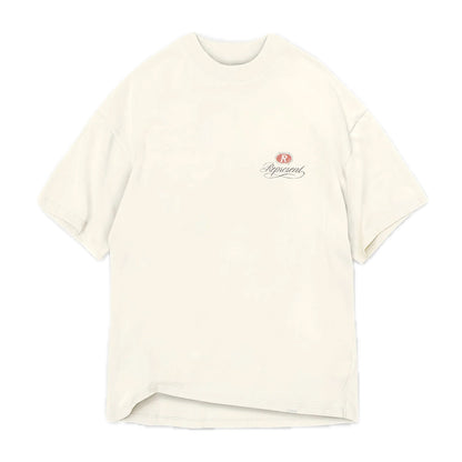 Represent Grand Vintage Hand Drawn Tee Aged White