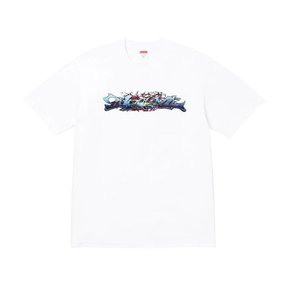 Supreme Tag Tee White