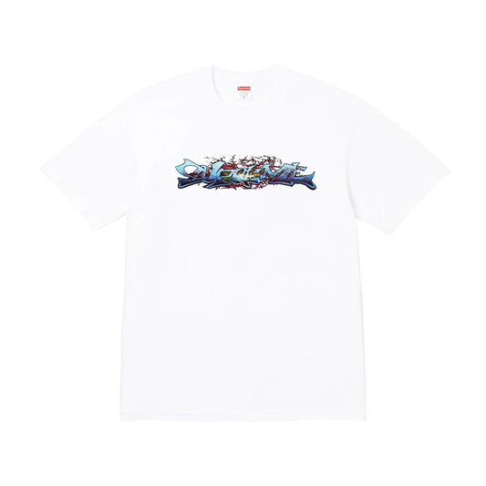 Supreme Tag Tee White