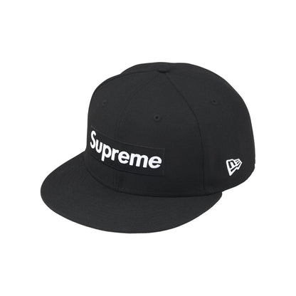 Supreme MLB Teams Sox Box Logo New Era Black Fitted