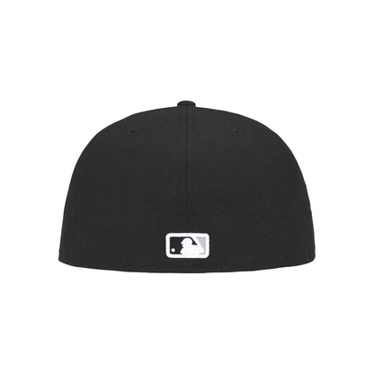 Supreme MLB Teams Sox Box Logo New Era Black Fitted