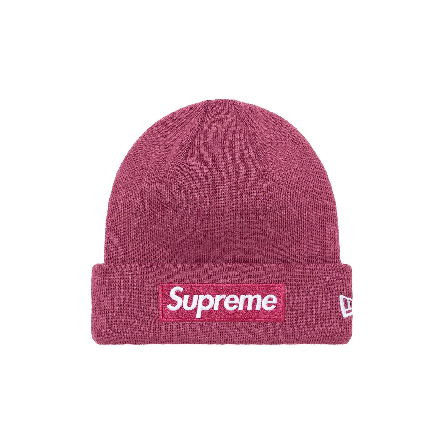 Supreme New Era Box Logo Beanie Plum (FW21)