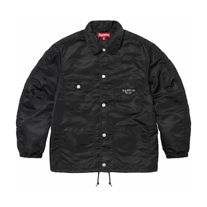 Supreme Nylon Chore Coat Black
