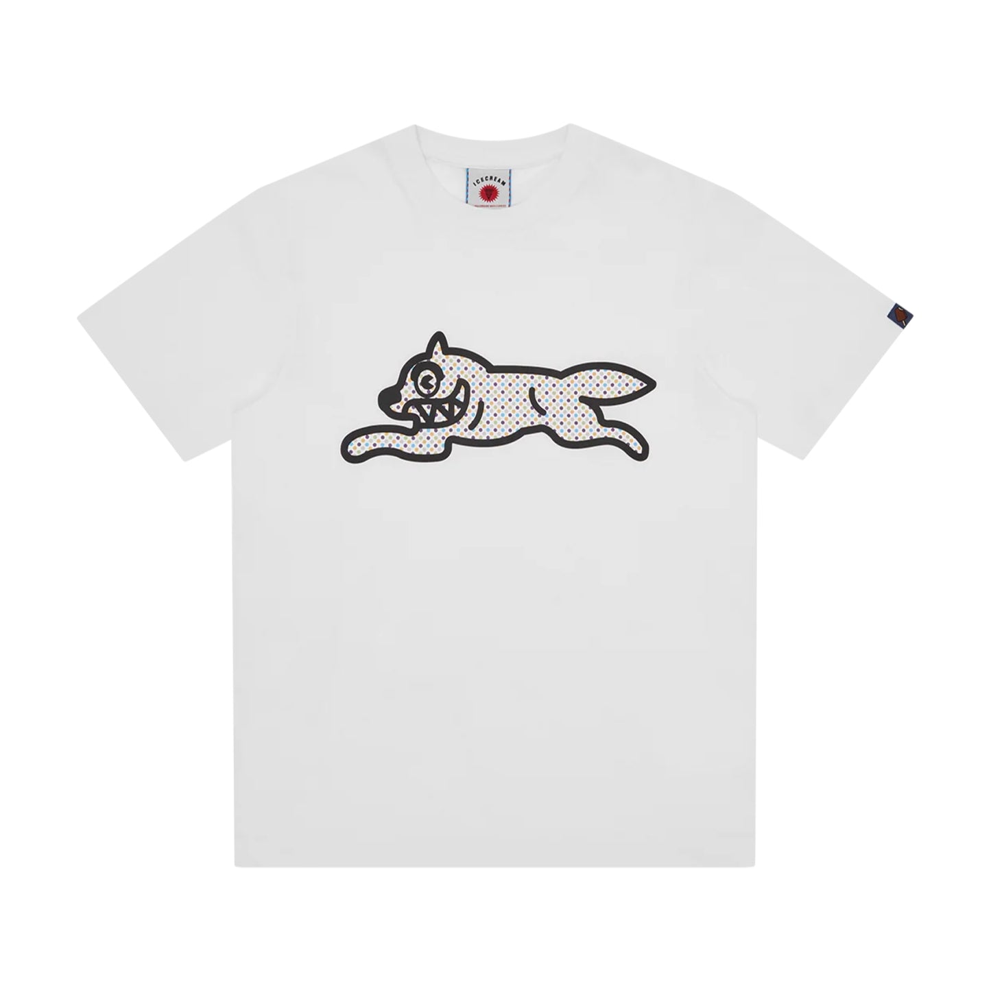 Billionaire Boys Club BBC Polka Dot Running Dog Tee White
