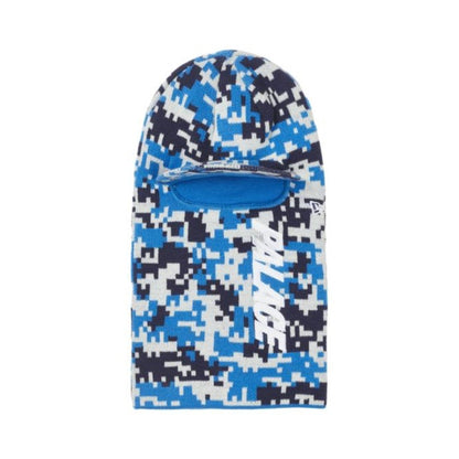 Palace New Era Peaked Balaclava Blue Camo