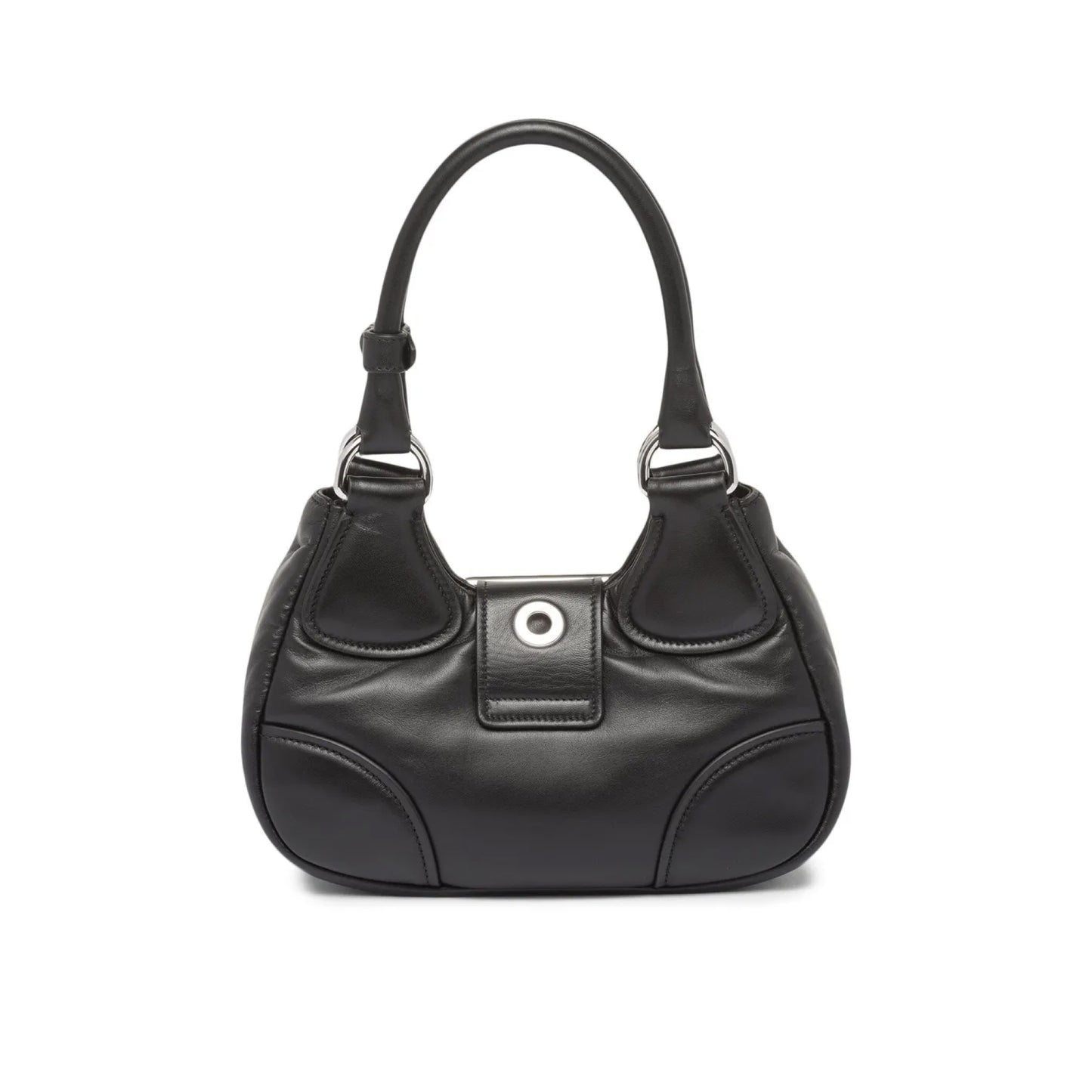 Prada Moon Padded Nappa-Leather Mini Bag