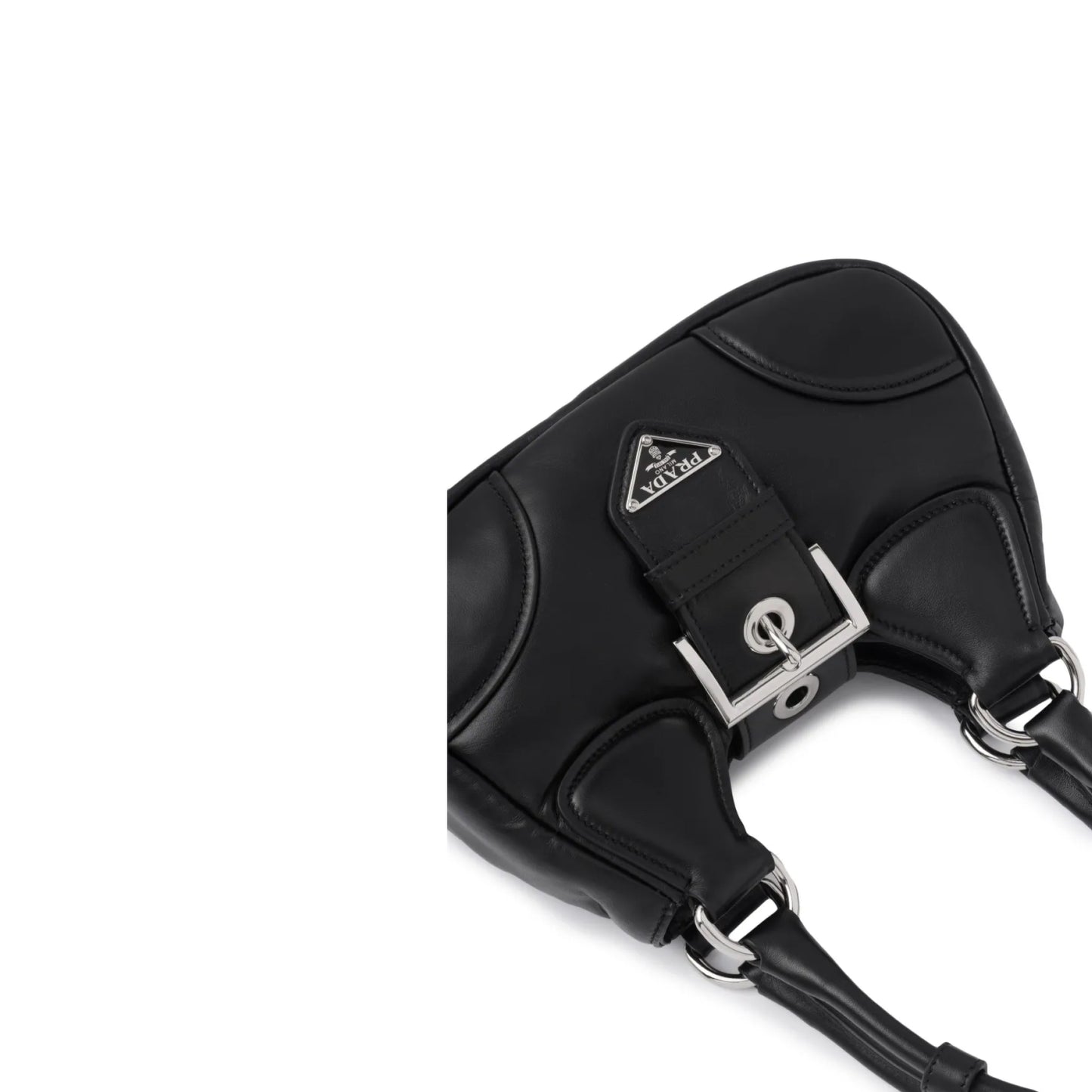 Prada Moon Padded Nappa-Leather Mini Bag