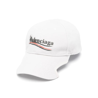 Balenciaga Faded Political Campaign White Cap