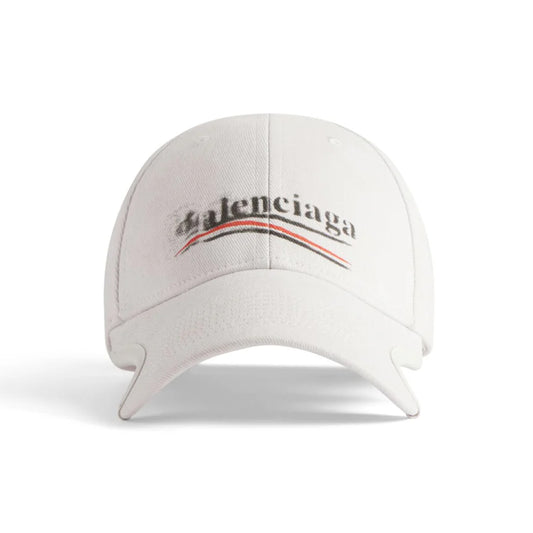 Balenciaga Faded Political Campaign White Cap
