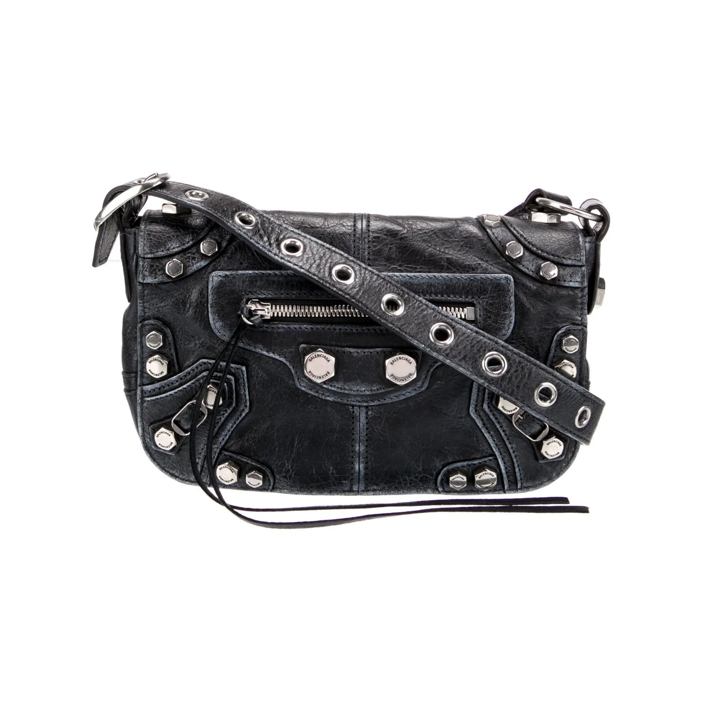 Balenciaga Le Cagole Leather Flap Bag Xs 2022