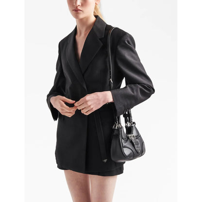 Prada Moon Padded Nappa-Leather Mini Bag