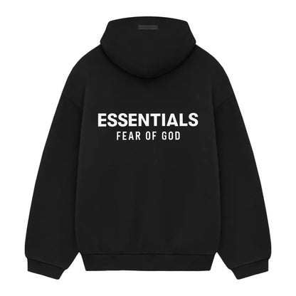 Fear of God Essentials Hoodie Black (FW25)