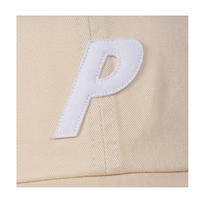 Palace P 6-Panel Hat (FW25) Stone