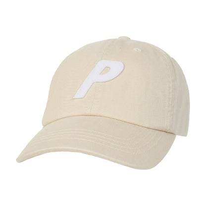 Palace P 6-Panel Hat (FW25) Stone