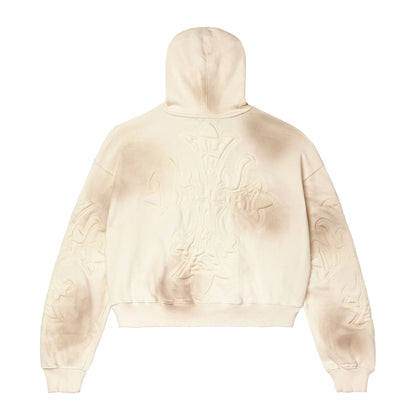 Vale Forever Carver Zip Up Hoodie Cream