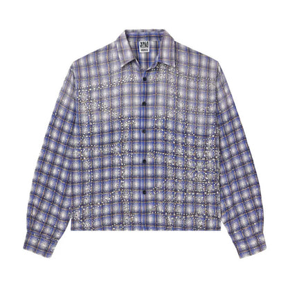 Vale Forever Blizzard Rhinestone Flannel Shirt