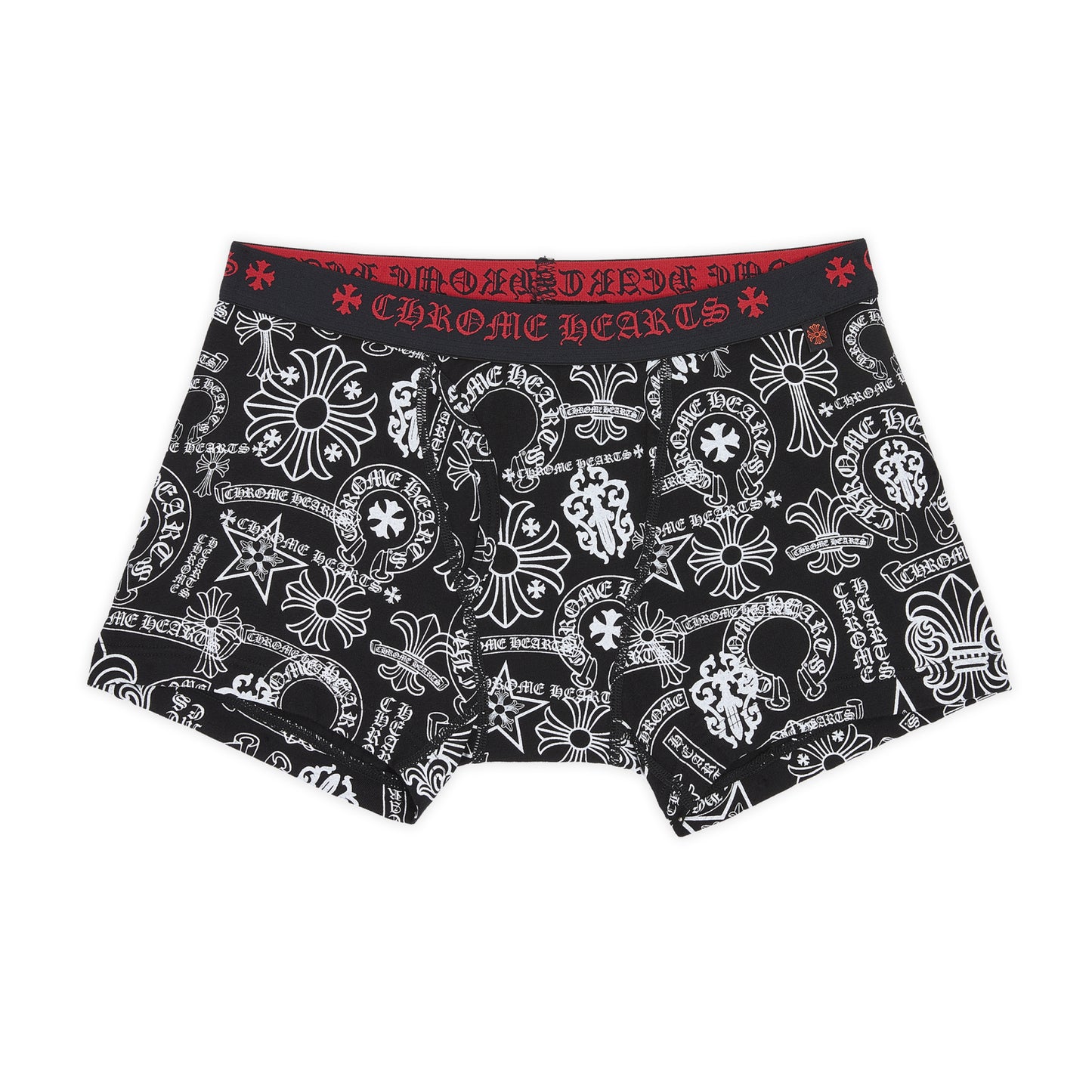 Chrome Hearts Boxer Brief Shorts Black / Red