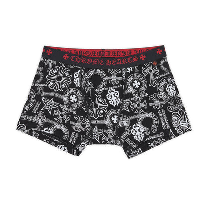 Chrome Hearts Boxer Brief Shorts Black / Red
