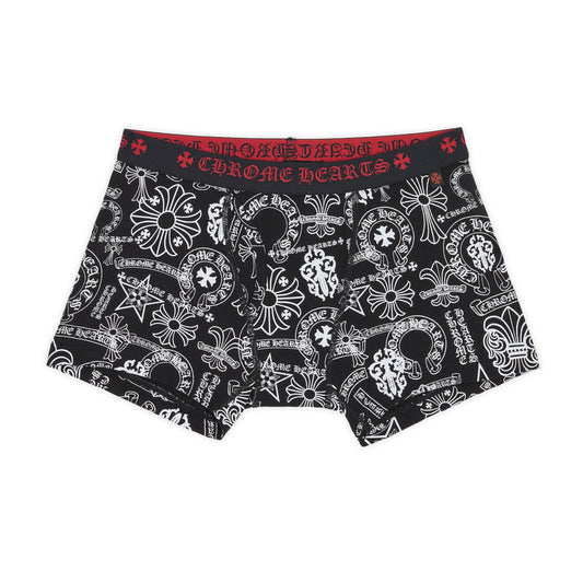 Chrome Hearts Boxer Brief Shorts Black / Red