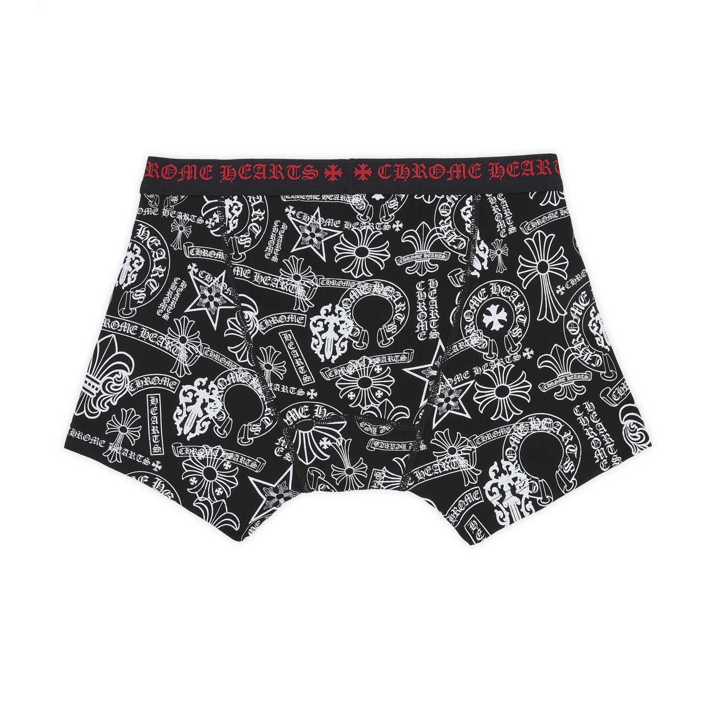 Chrome Hearts Boxer Brief Shorts Black / Red