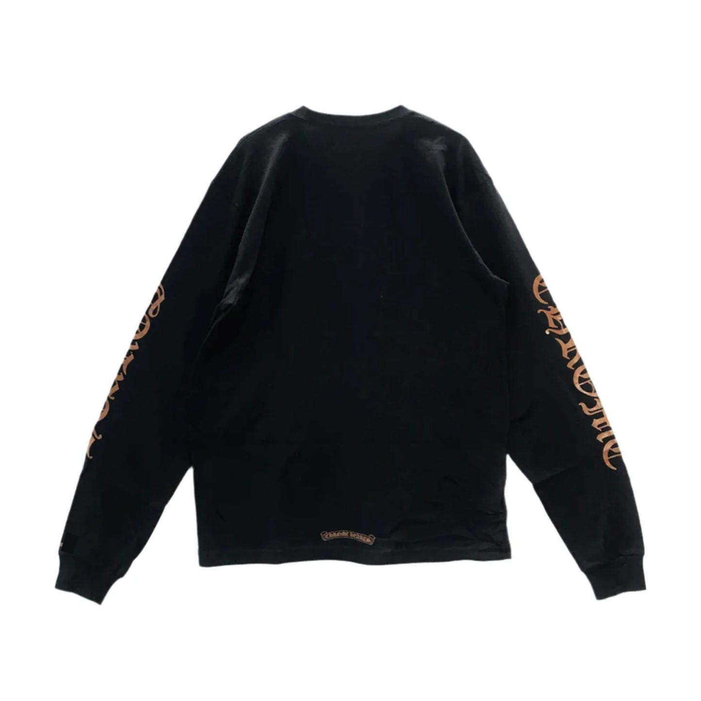 Chrome Hearts Collar Print Pocket Longsleeve Tee Black/Brown
