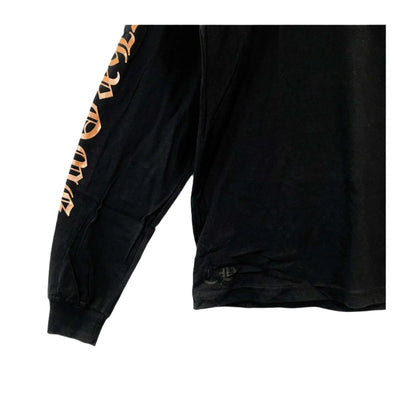 Chrome Hearts Collar Print Pocket Longsleeve Tee Black/Brown