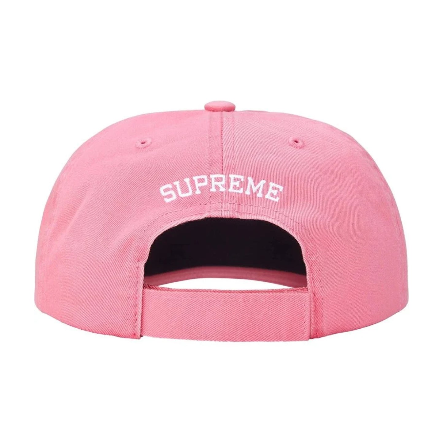 Supreme Embroidered Money Logo 6-Panel Pink
