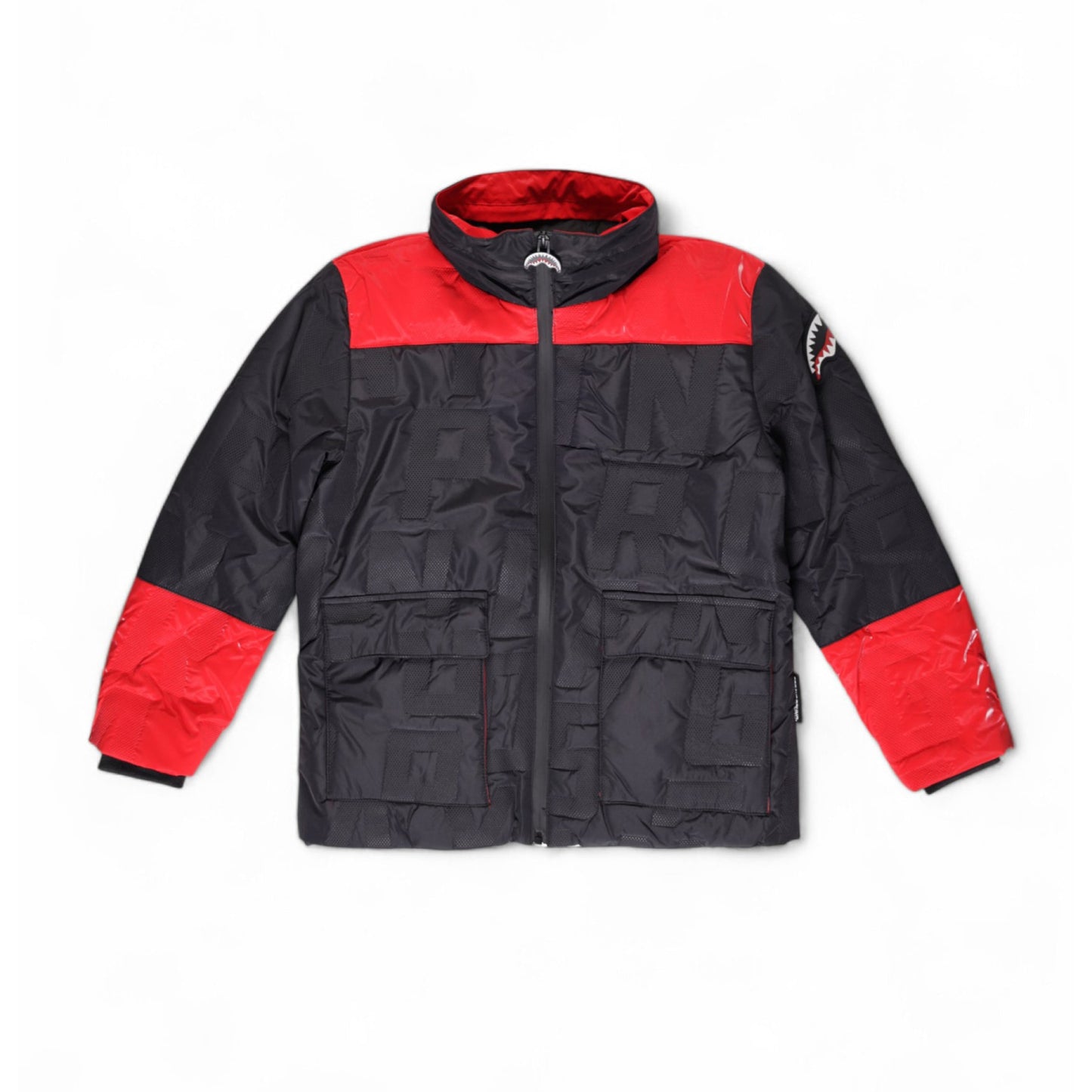 Sprayground Red/Black Down Jacket