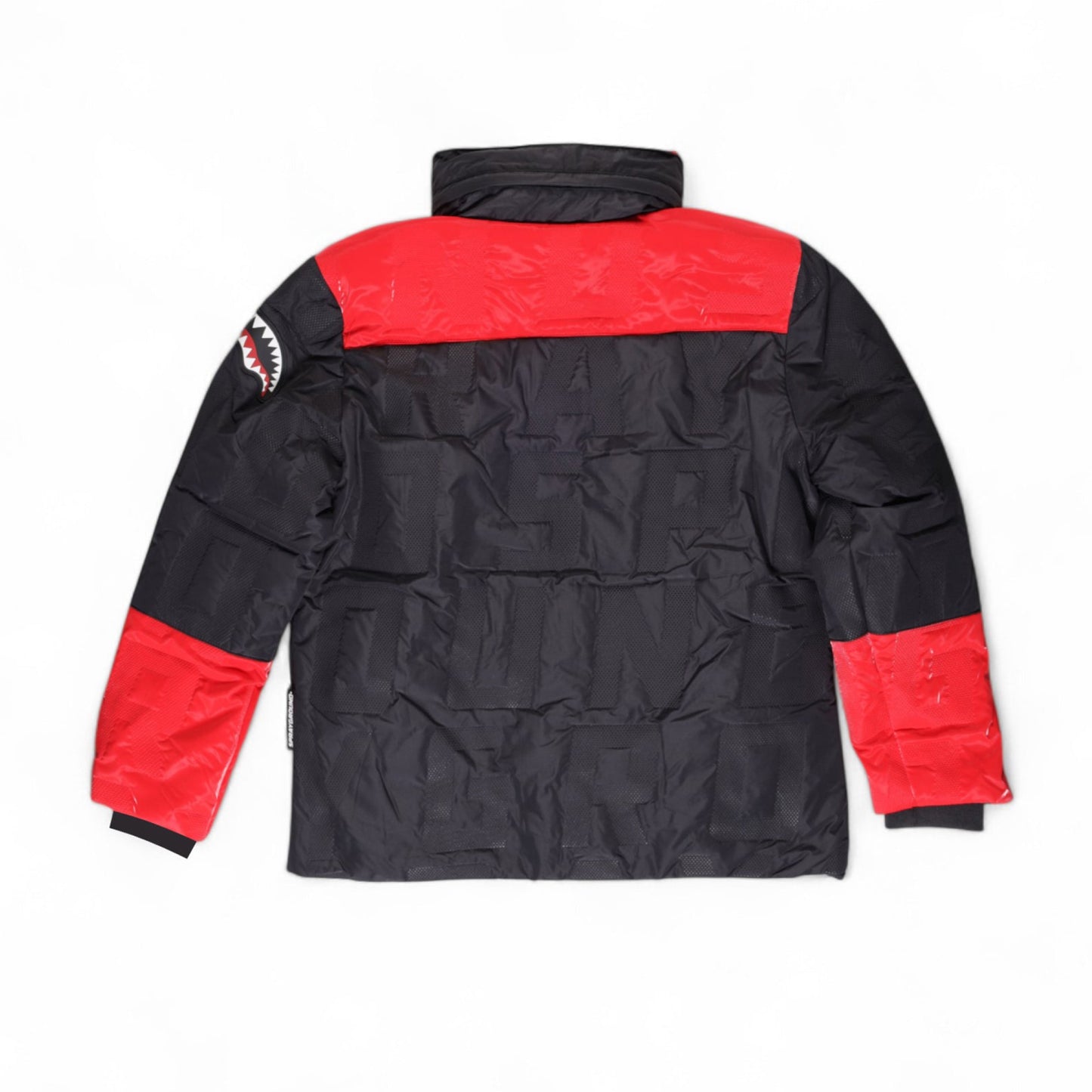 Sprayground Red/Black Down Jacket