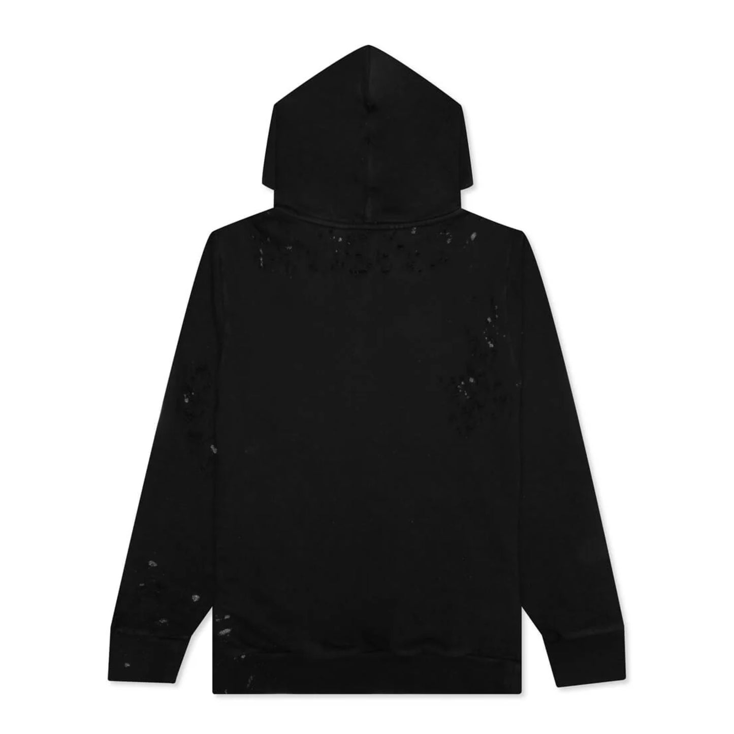 Palm Angels Distressed Glitter Logo Hoodie