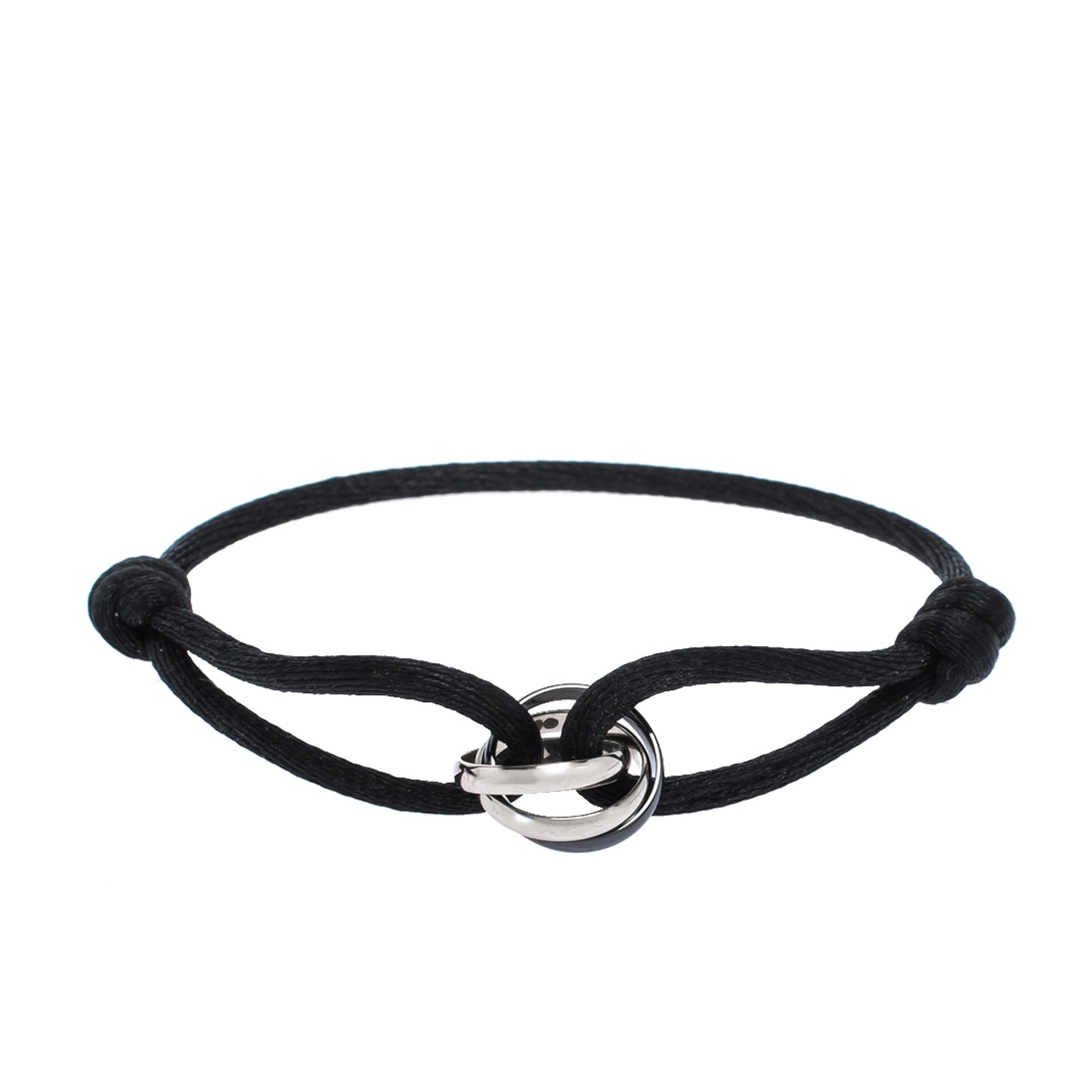 Cartier Trinity Gold Bracelet Black & White
