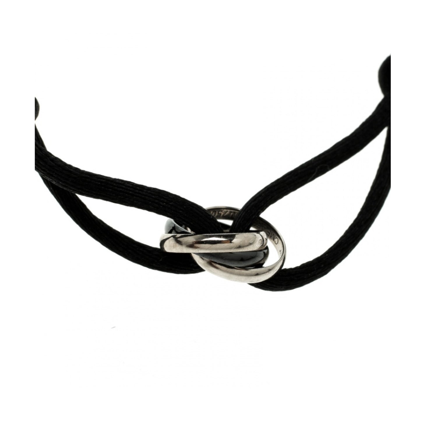 Cartier Trinity Gold Bracelet Black & White