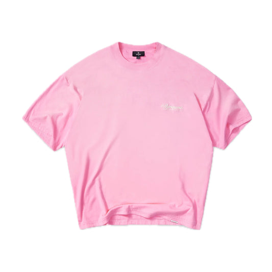 Represent Dual Layer Script Tee Pink