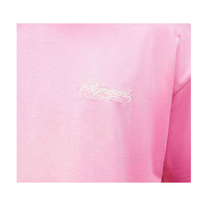 Represent Dual Layer Script Tee Pink