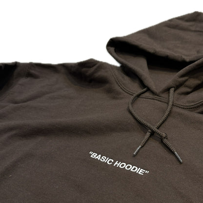 Nina Janova Basic Style Hoodie Brown