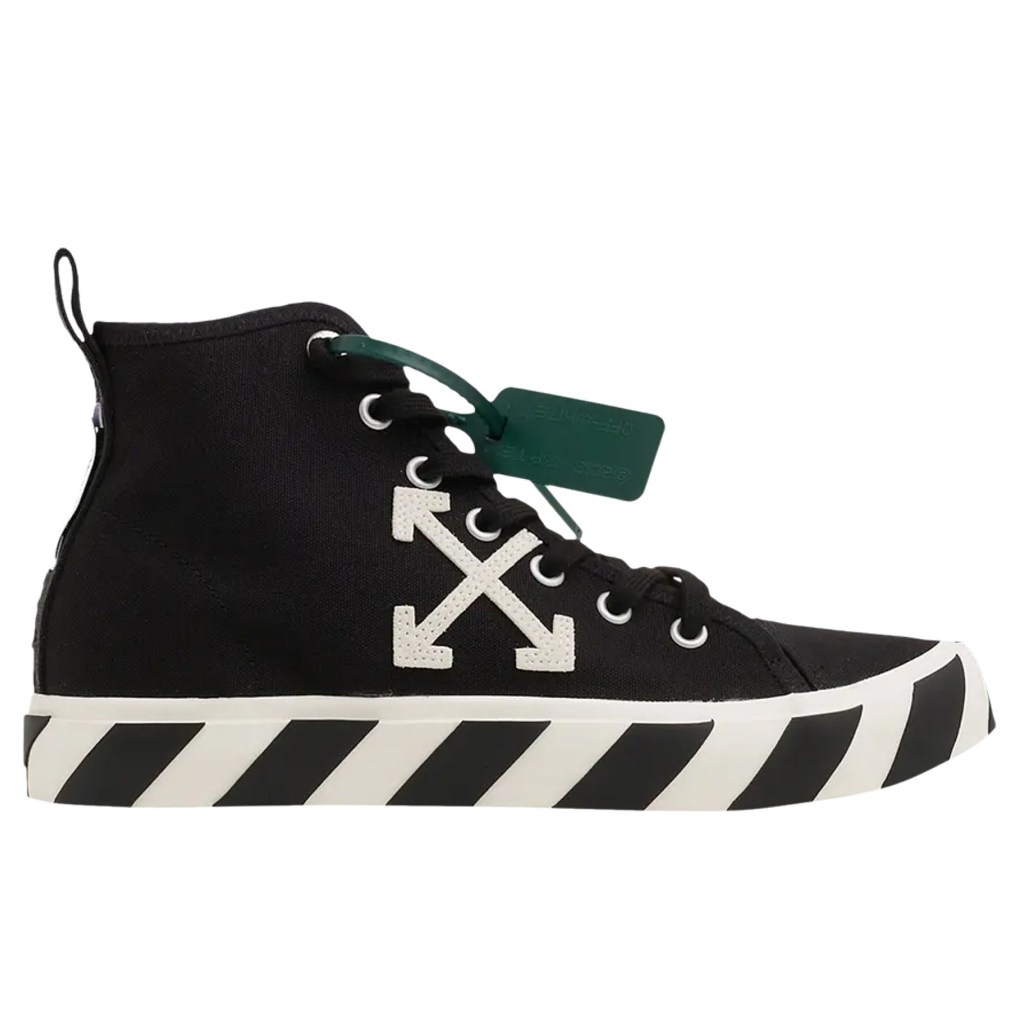 Off-White Vulc Mid Canvas Black