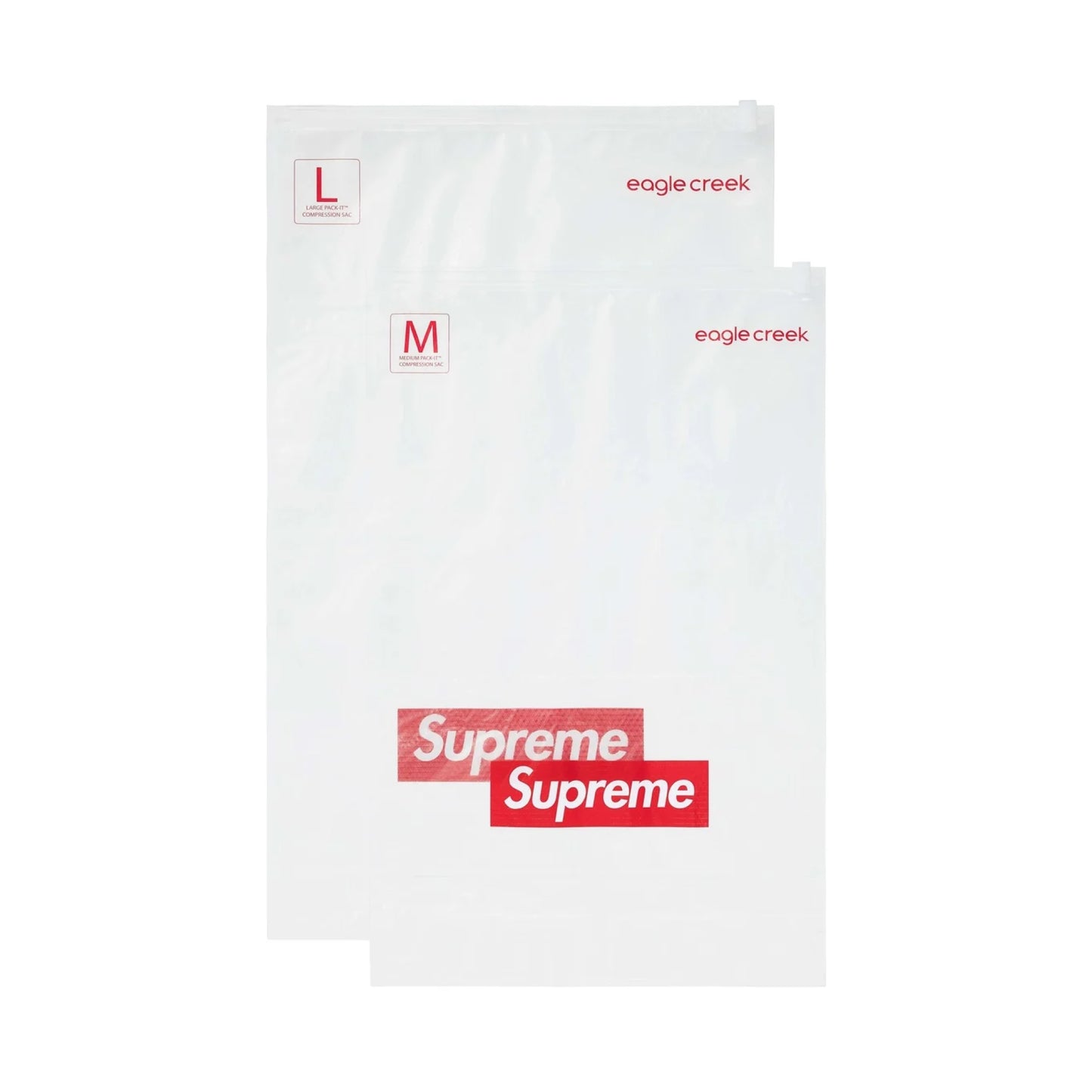 Supreme Eagle Creek Pack-It Compression Bags (Set of 2) Clear