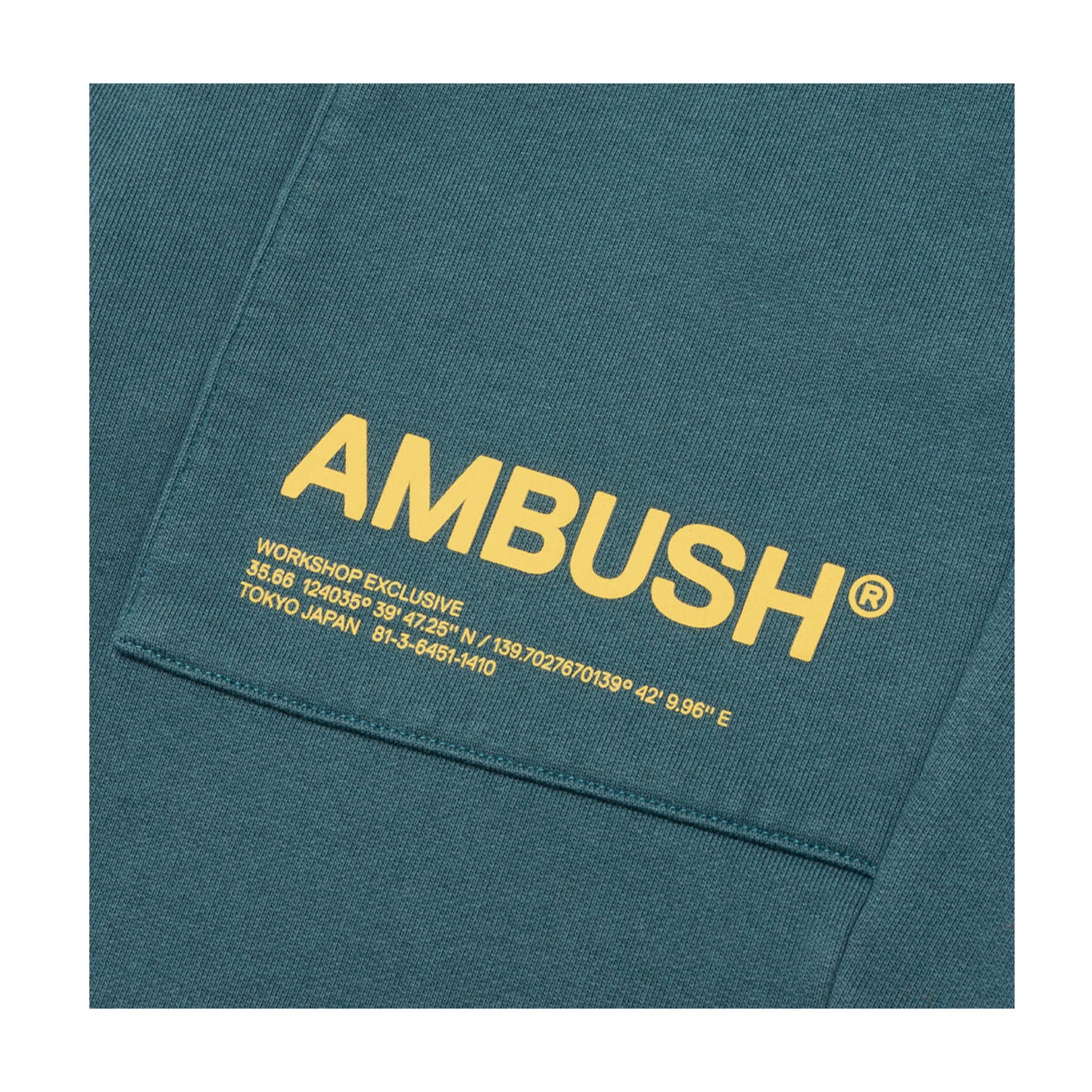 Ambush Fleece Workshop Pants Atlantic Blue