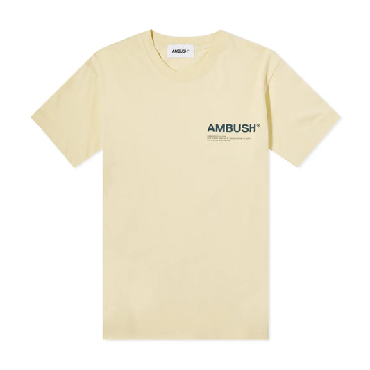 Ambush Workshop Tee Atlantic Yellow