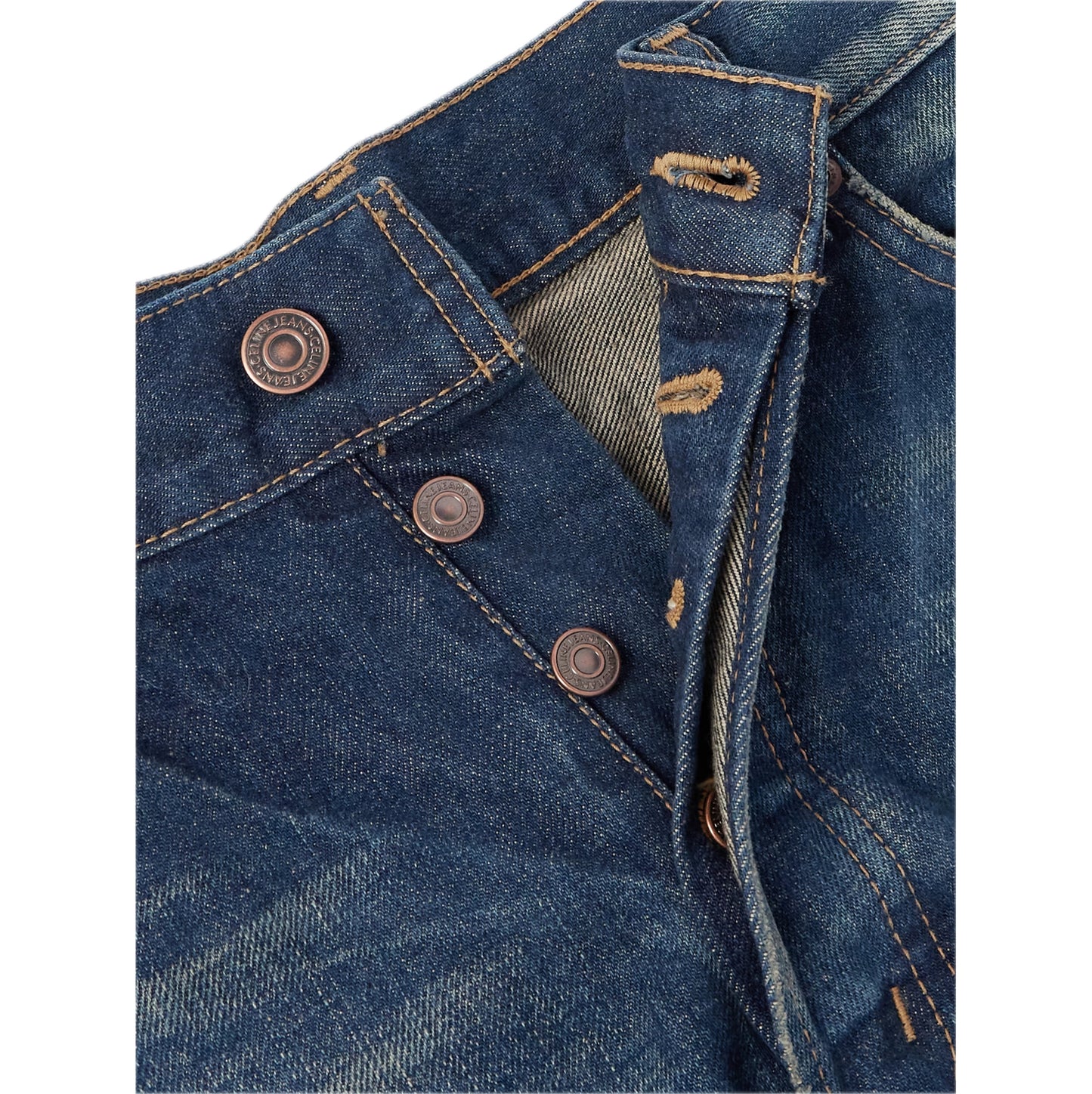 Celine Kurt Jeans Blue Marble