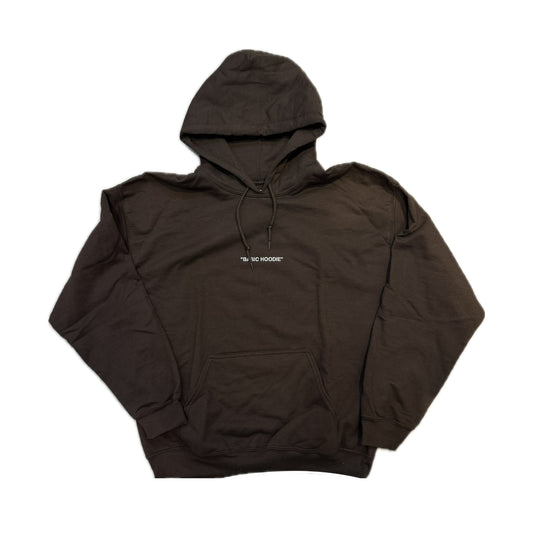 Nina Janova Basic Style Hoodie Brown