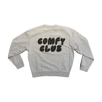 Nina Janova Comfy Club Crewneck Grey/Black
