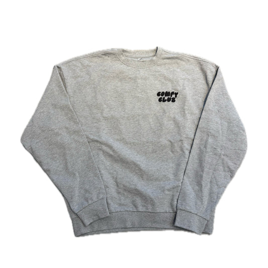Nina Janova Comfy Club Crewneck Grey/Black