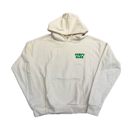 Nina Janova Comfy Club Hoodie White/Green