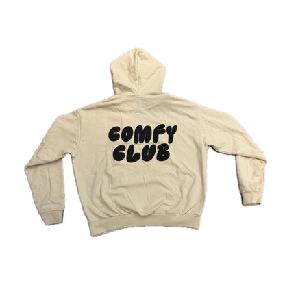 Nina Janova Comfy Club Hoodie Beige/Black